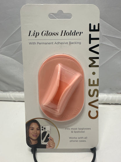 Case-Mate Lip Gloss Holder Adhesive Phone Case Accessory Peach