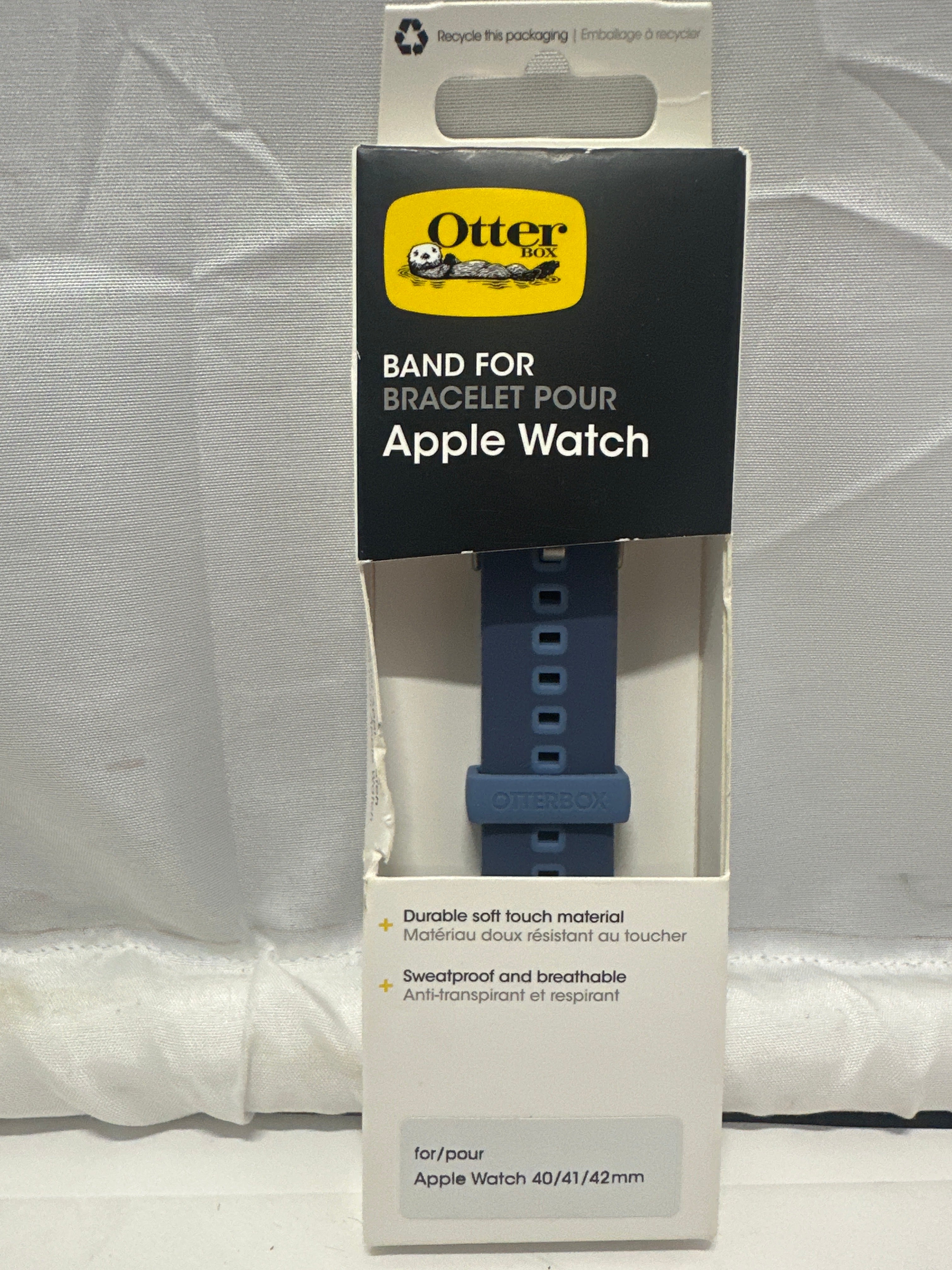 OtterBox Apple Watch Band Blue 40mm 41mm 42mm Soft Touch Strap