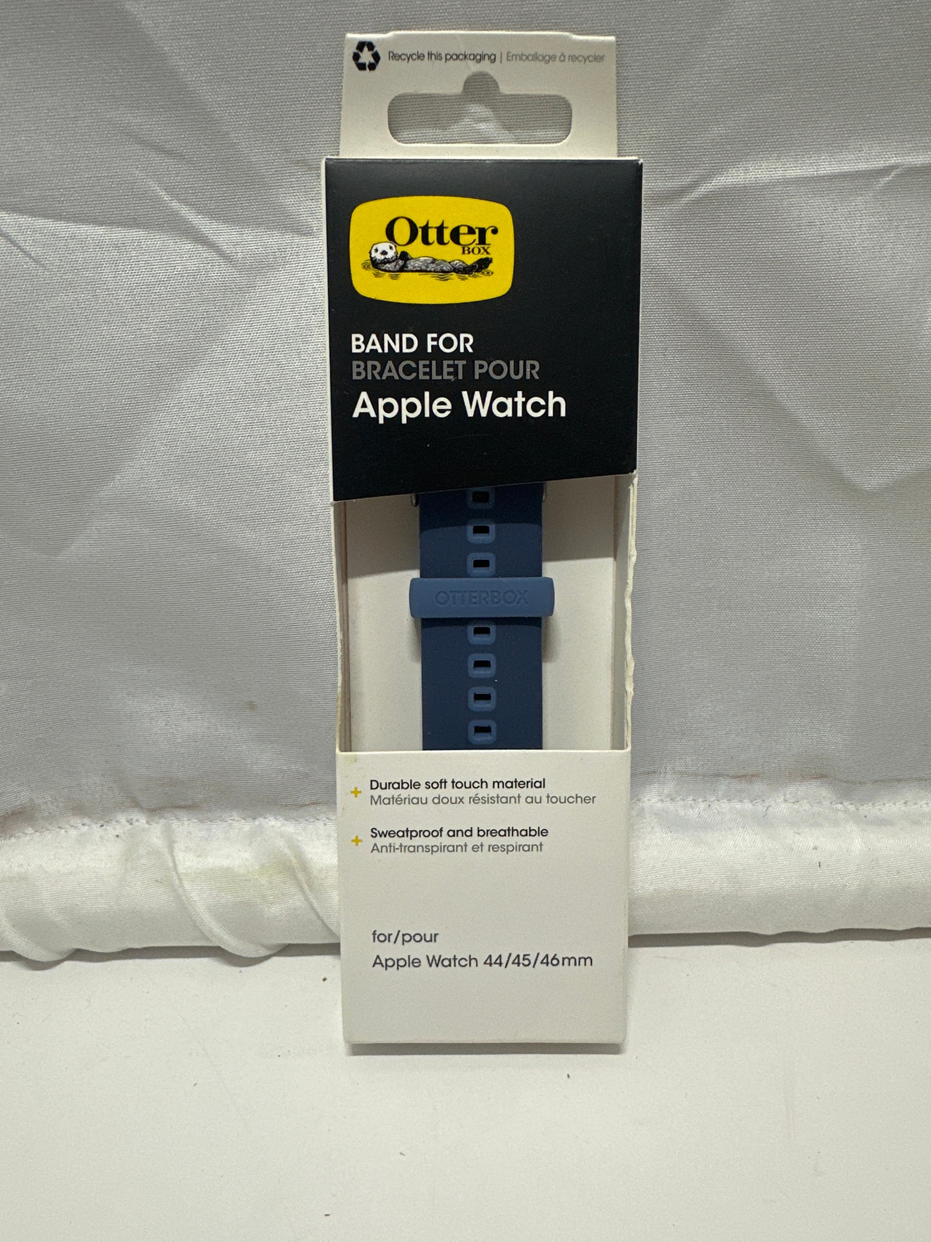 OtterBox Apple Watch Band Blue 44mm 45mm 46mm Soft Touch Strap
