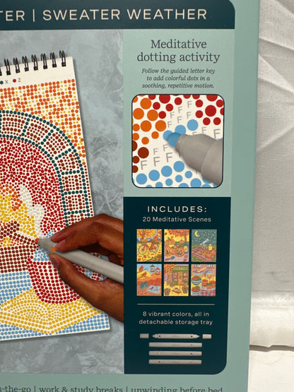 Lifelines FlowArt Dot-by-Letter Sweater Weather Art Kit