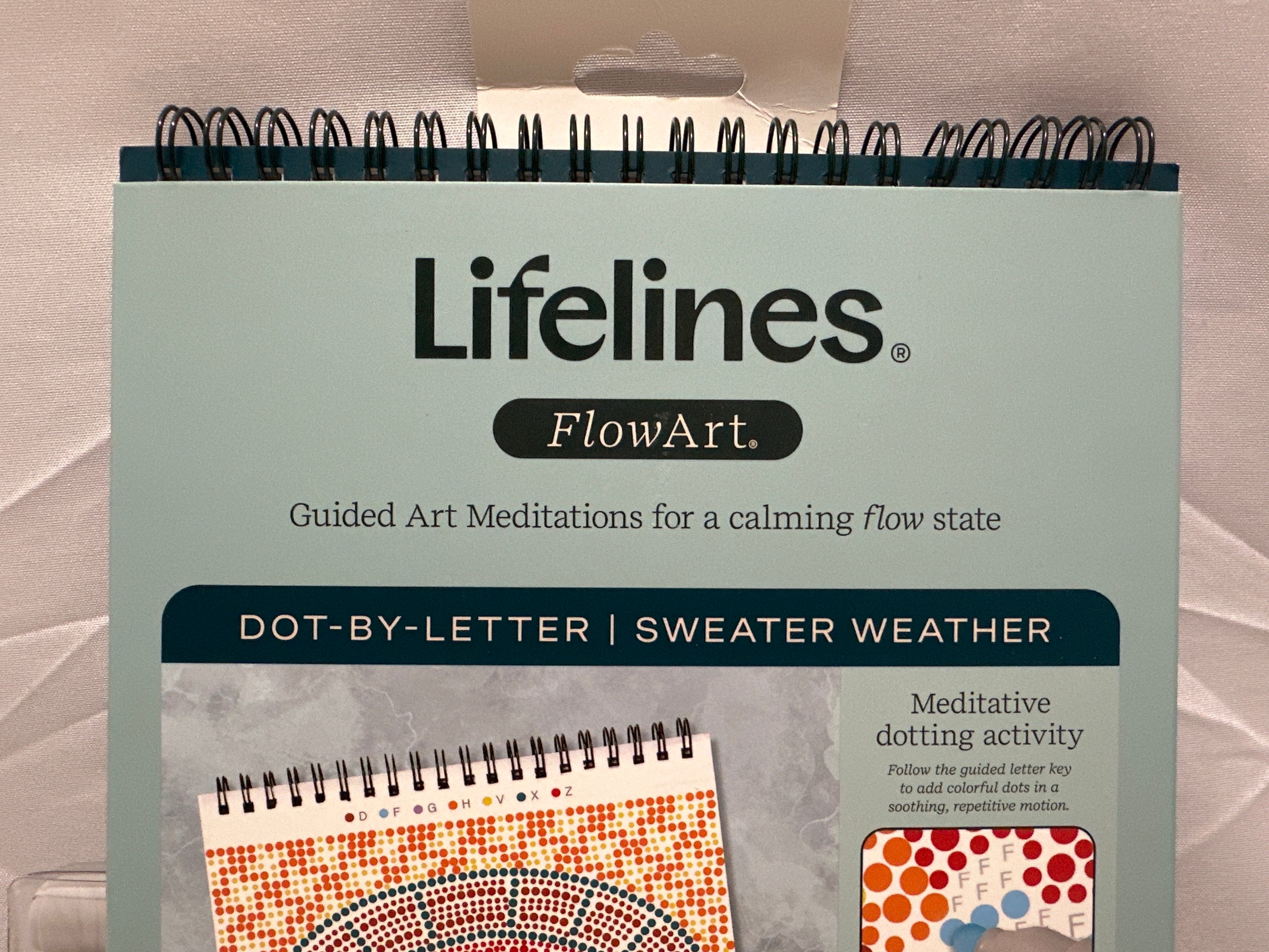 Lifelines FlowArt Dot-by-Letter Sweater Weather Art Kit