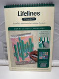 Lifelines FlowArt Dot-By-Letter Landscapes Art Kit