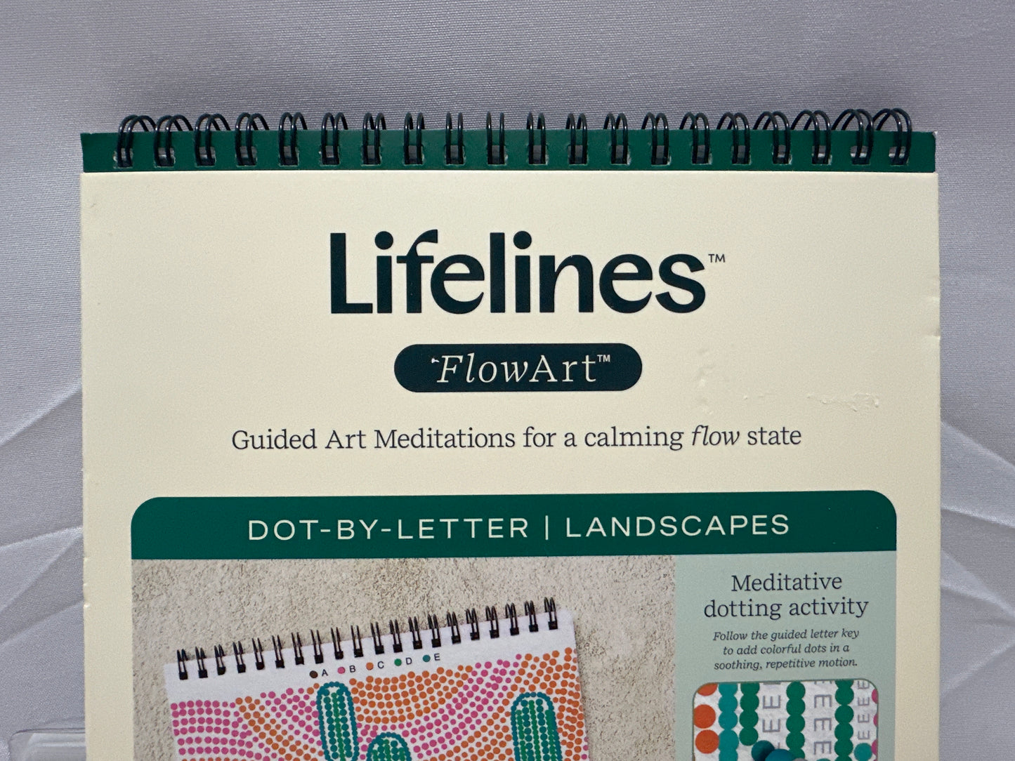 Lifelines FlowArt Dot-By-Letter Landscapes Art Kit