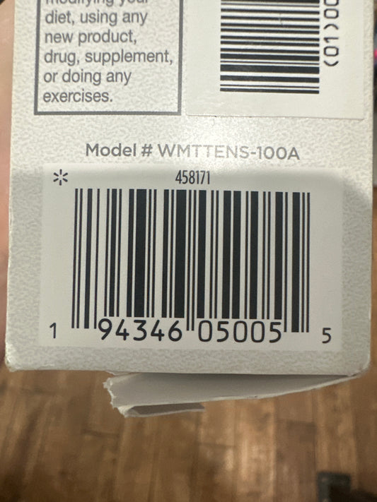 Equate TENS & EMS Pain Therapy Device, Electric Muscle and Nerve Stimulator for Effective Pain Management