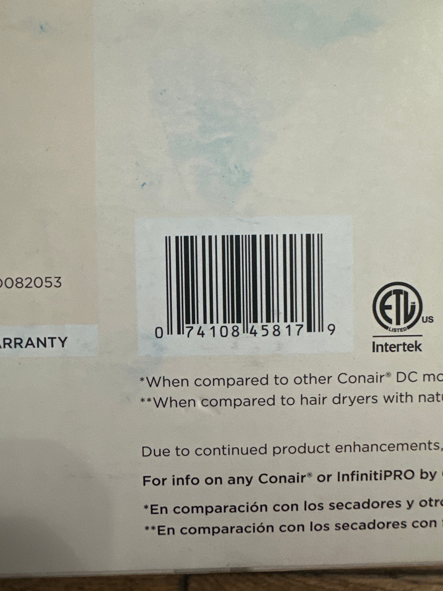 Conair InfinitiPRO Performa Series Hair Dryer, Includes 4 Attachments