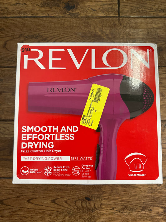 Revlon 1875W Ionic Hair Dryer, Berry