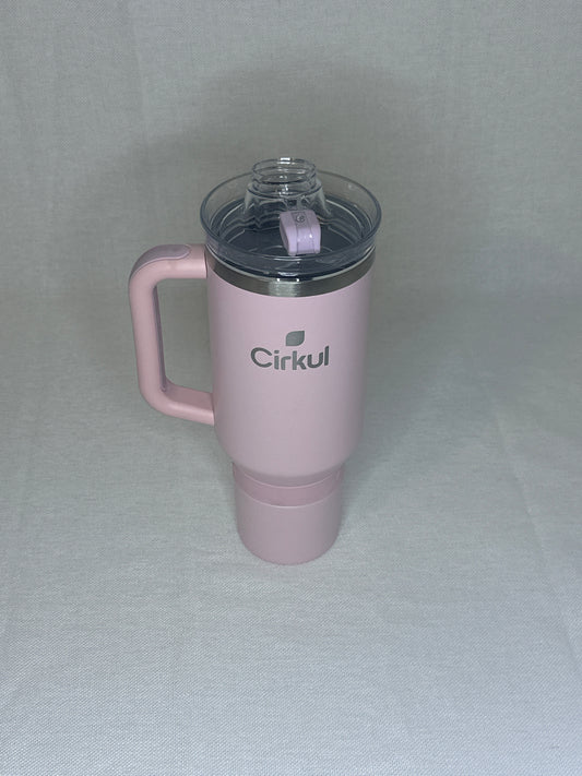 Cirkul Blush Pink All-Day StrawSip Tumbler - 40oz