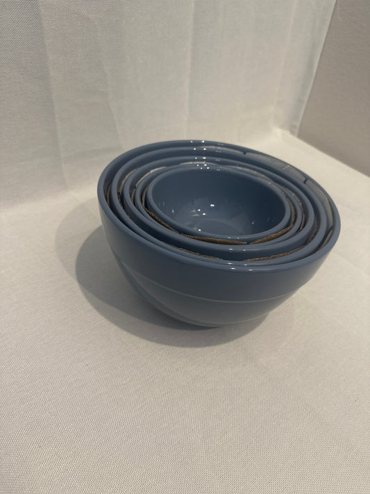 5pc Earthenware Ceramic Mixing Bowl Set - Figmint™