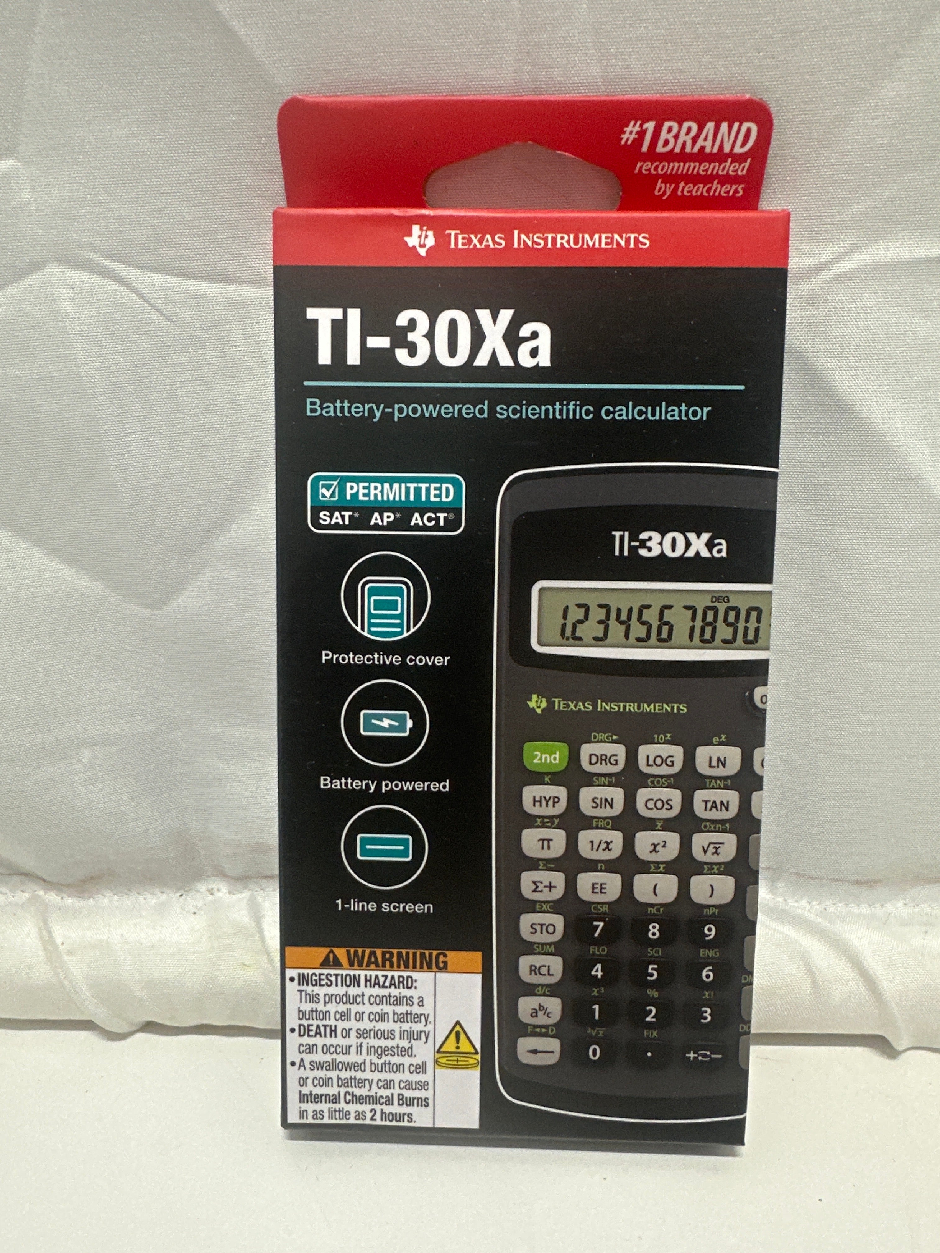Texas Instruments TI-30Xa Scientific Calculator SAT ACT Approved