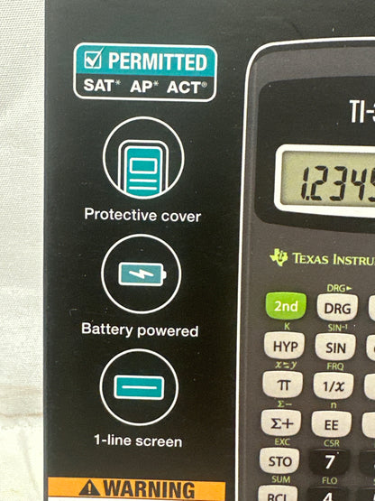 Texas Instruments TI-30Xa Scientific Calculator SAT ACT Approved