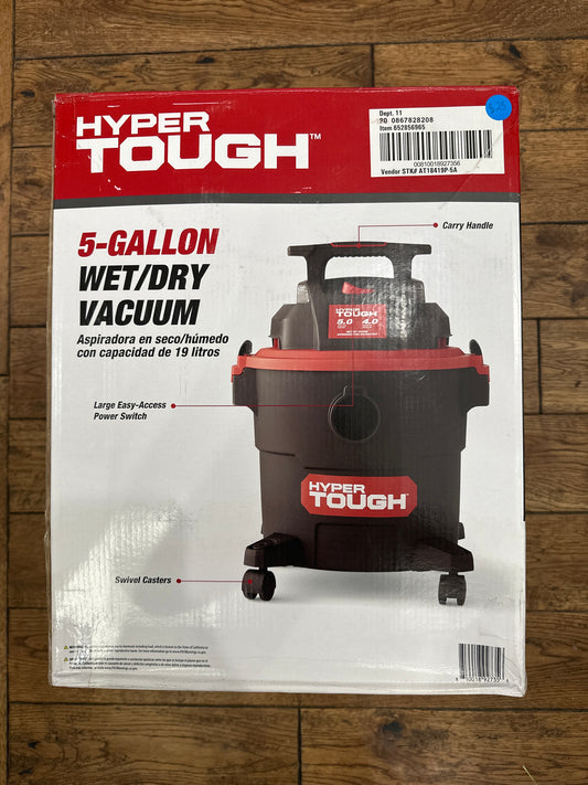 Hyper Tough 5 Gallon 4 HP WetDry Vacuum