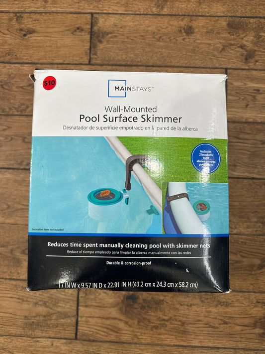 Mainstays Plastic Pool Surface Skimmer