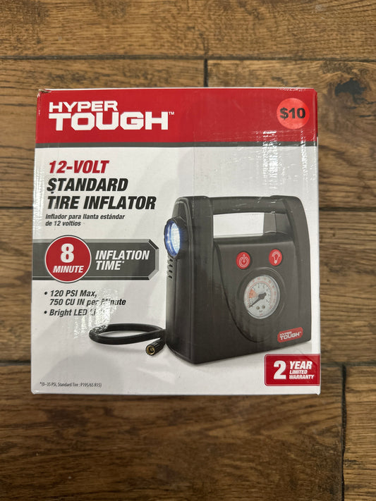 Hyper Tough DC12V Standard Tire Inflator
