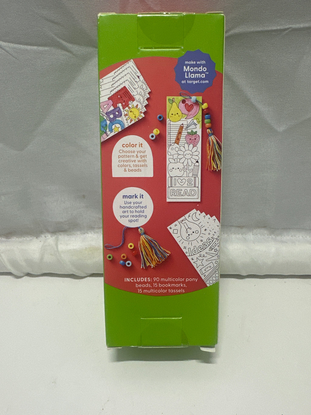 Mondo Llama Create Your Own Tassel Bookmarks Kit Makes 15 Ages 6+