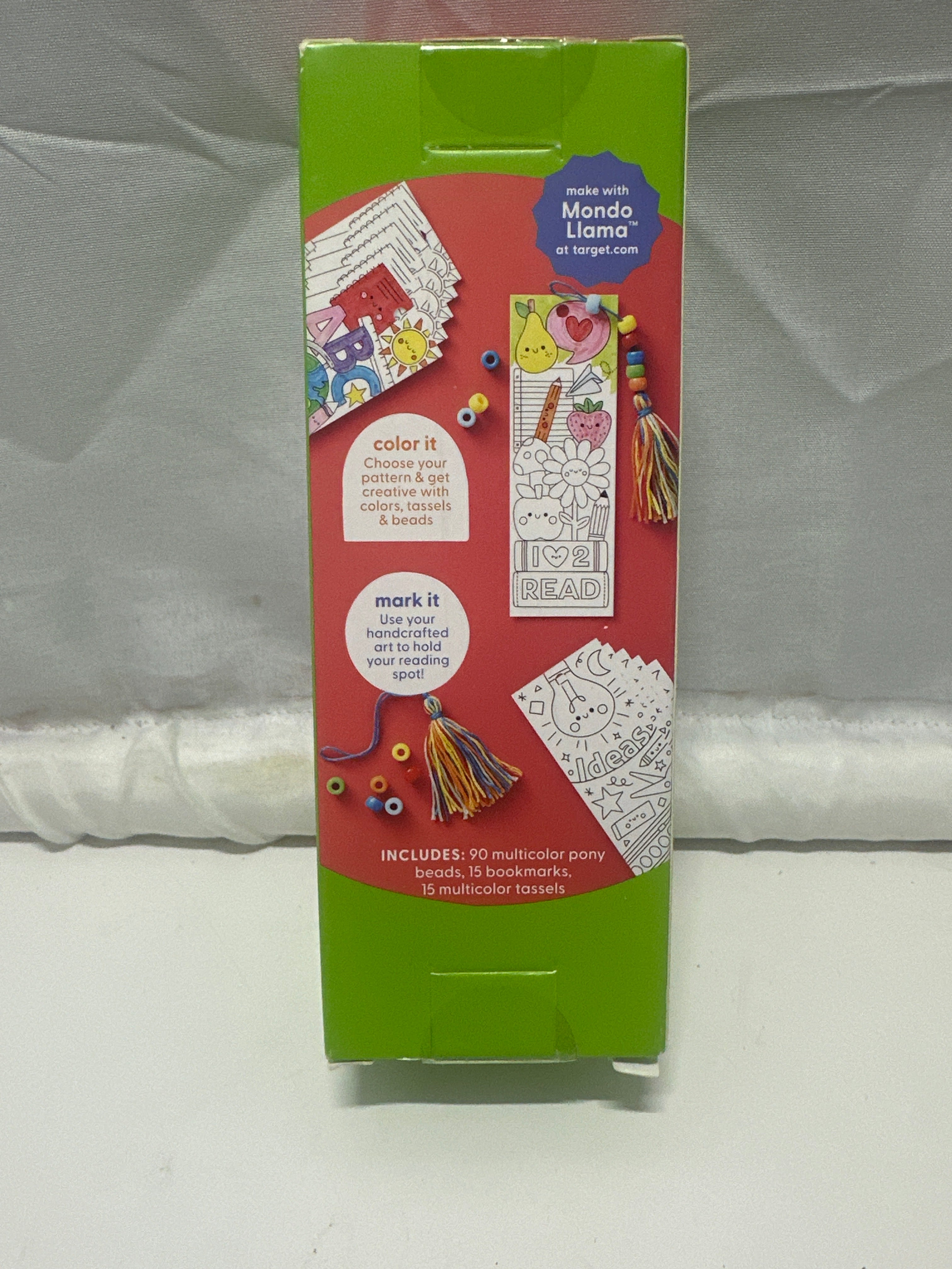Mondo Llama Create Your Own Tassel Bookmarks Kit Makes 15 Ages 6+
