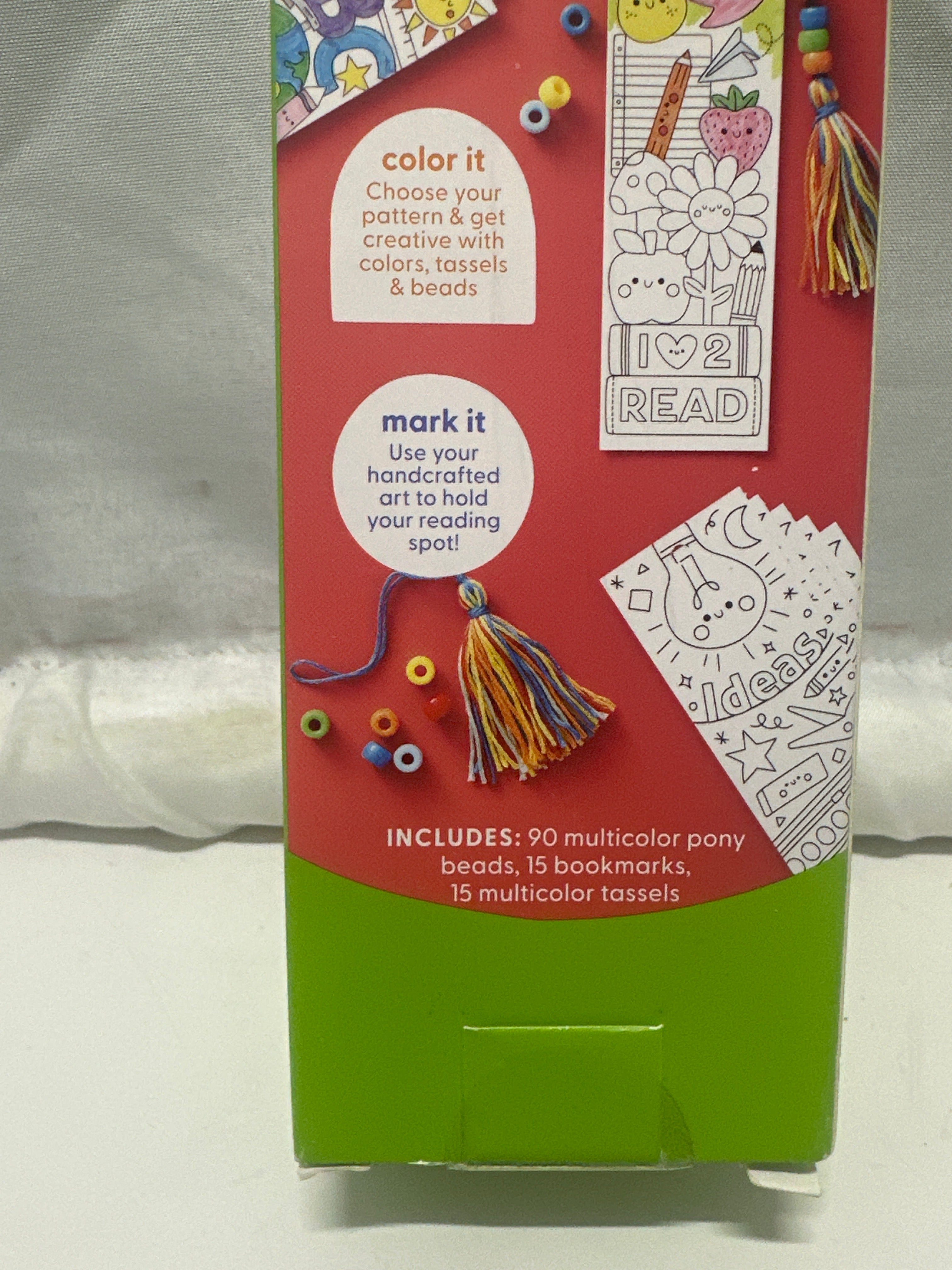 Mondo Llama Create Your Own Tassel Bookmarks Kit Makes 15 Ages 6+