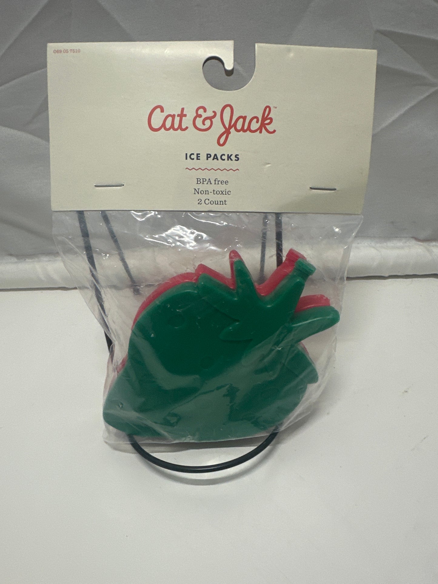 Cat & Jack Strawberry Ice Packs 2 Count BPA Free Non Toxic Lunch Box