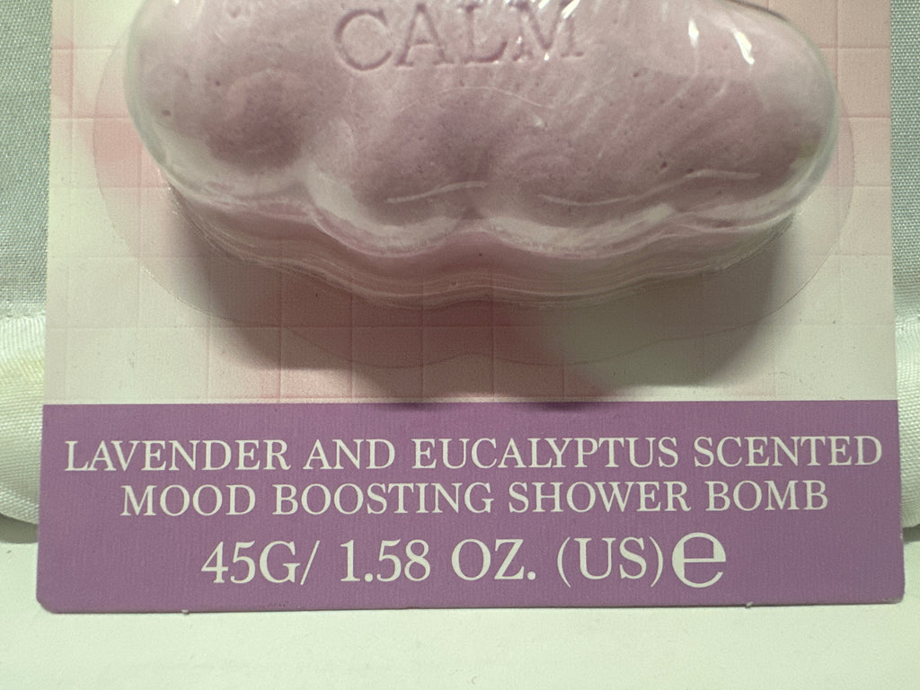 Holler Cloud Nine Lavender and Eucalyptus Mood Boosting Shower Bomb 1.58 oz