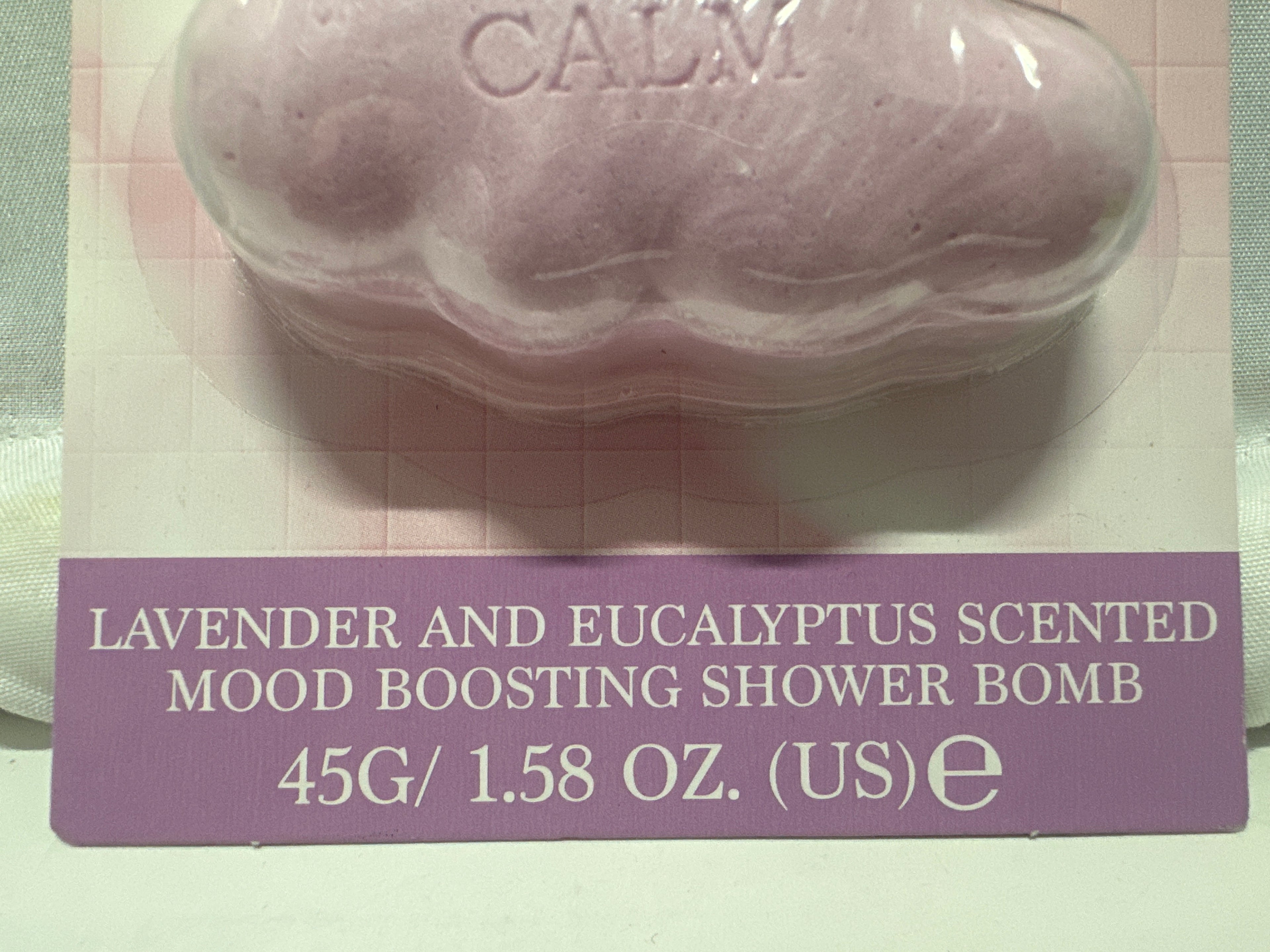 Holler Cloud Nine Lavender and Eucalyptus Mood Boosting Shower Bomb 1.58 oz