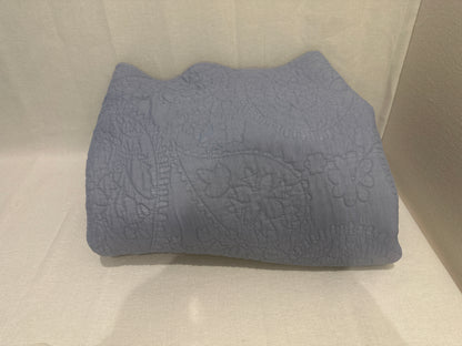 Garment Washed Paisley Stitch Quilt - Threshold™ Sky Blue-Full/queen