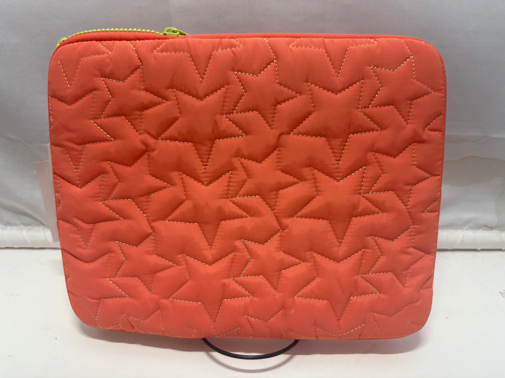Heyday Orange Star Pattern Tablet Sleeve Case Fits Tablets Up To 12.9"