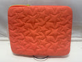 Heyday Orange Star Pattern Tablet Sleeve Case Fits Tablets Up To 12.9"
