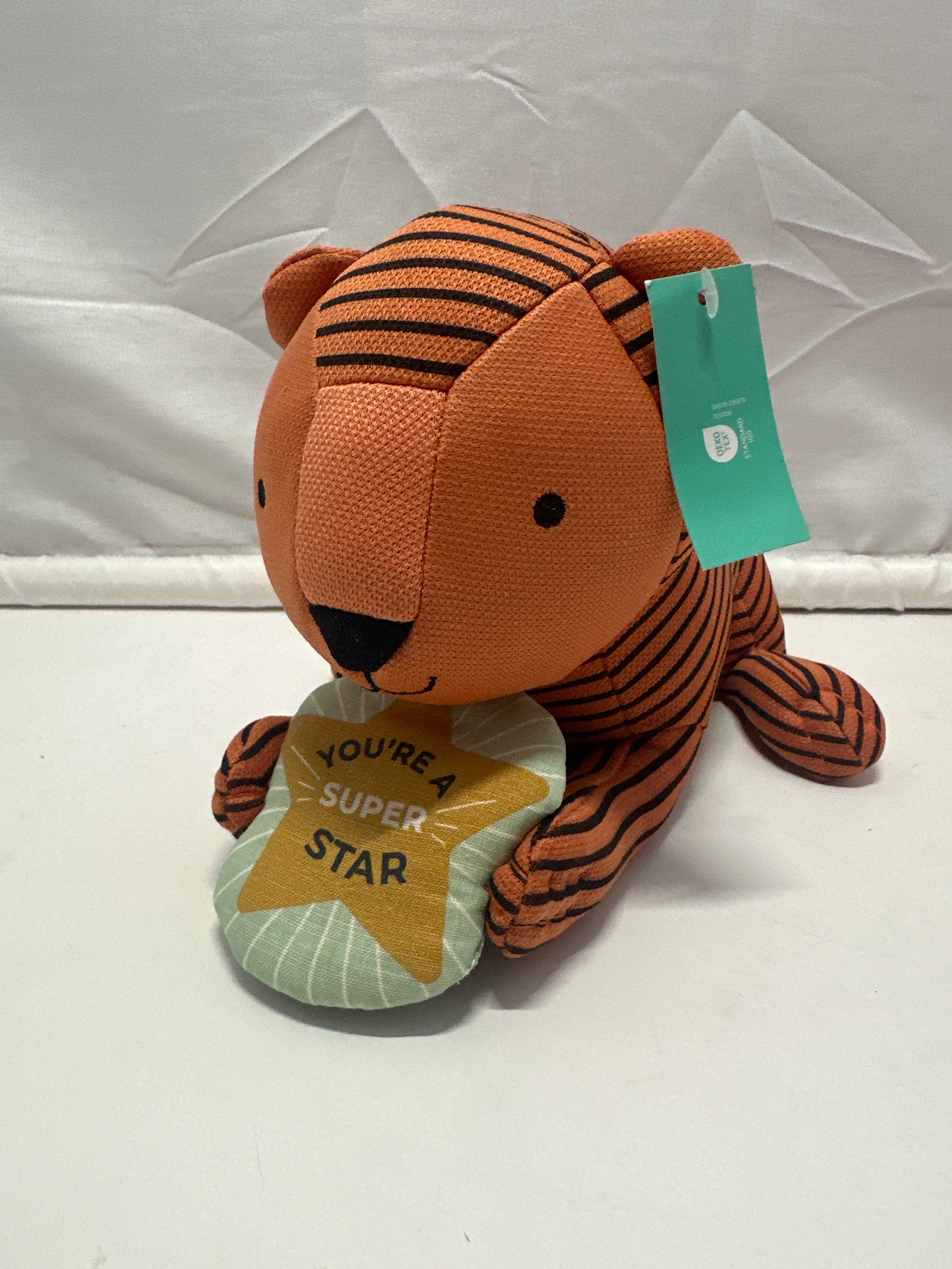 Pillowfort Tiger Plush Stuffed Animal You're A Super Star 10" Target