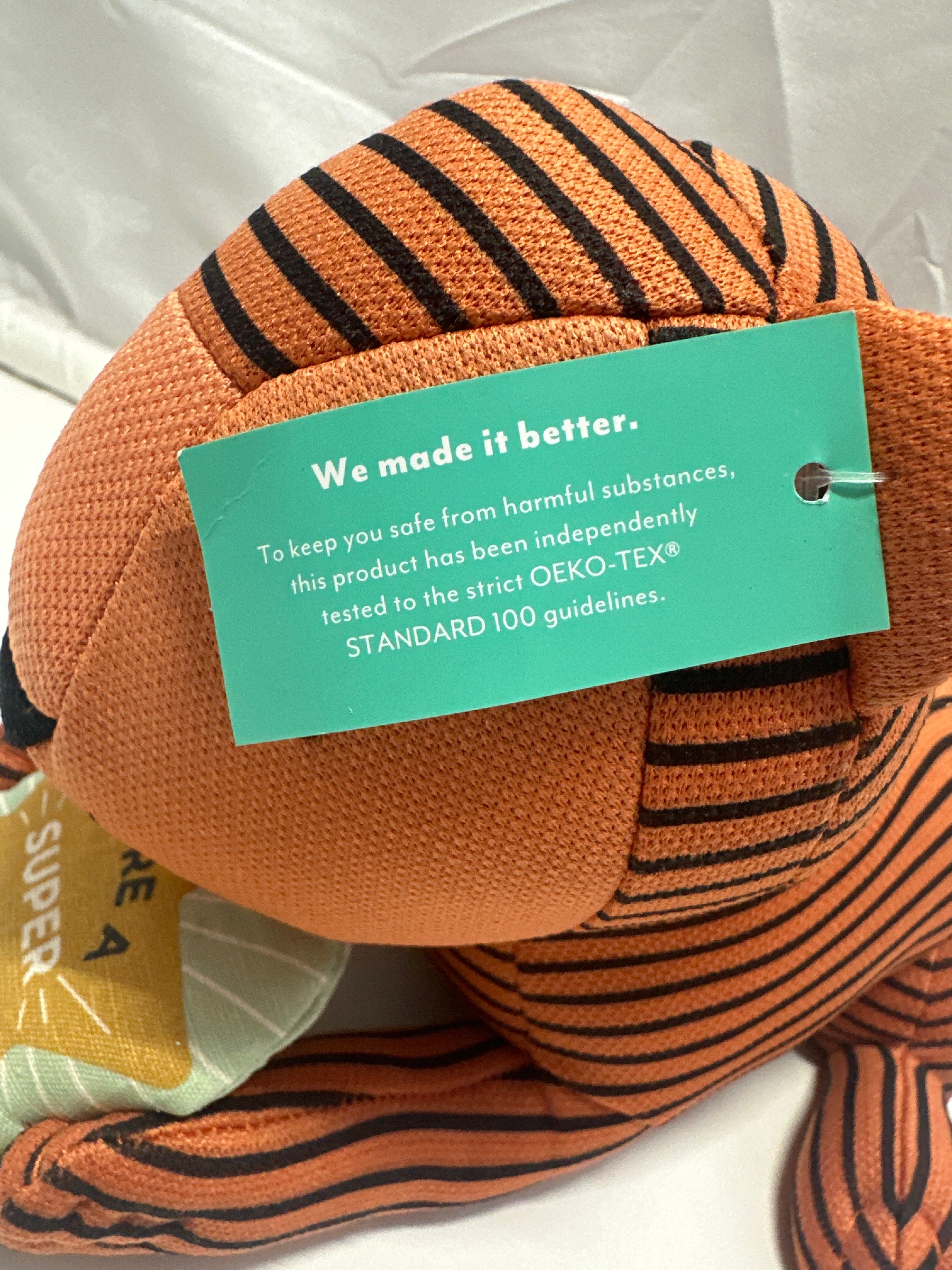 Pillowfort Tiger Plush Stuffed Animal You're A Super Star 10" Target