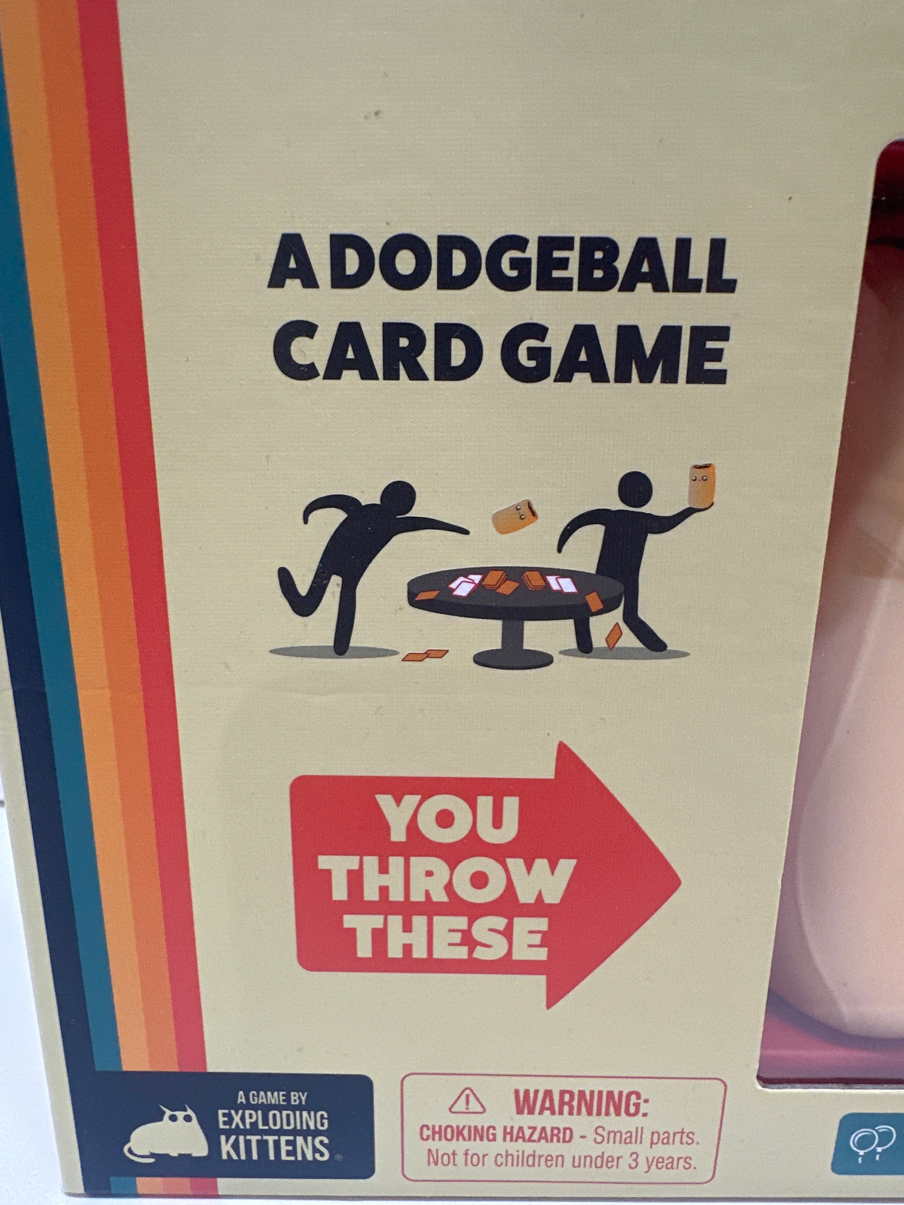 Throw Throw Burrito Original Edition Dodgeball Card Party Game Ages 7+ 2-6