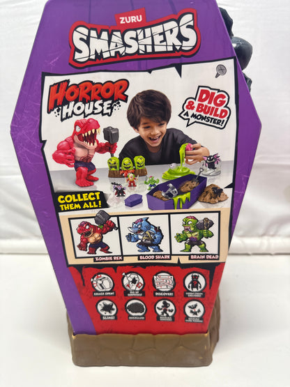 ZURU Smashers Horror House Monster Dig & Build Surprise Toy 35+ Pieces