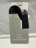 heyday 12ft Indoor Extension Cord 3 Outlet Black 16/3 13A 1625W