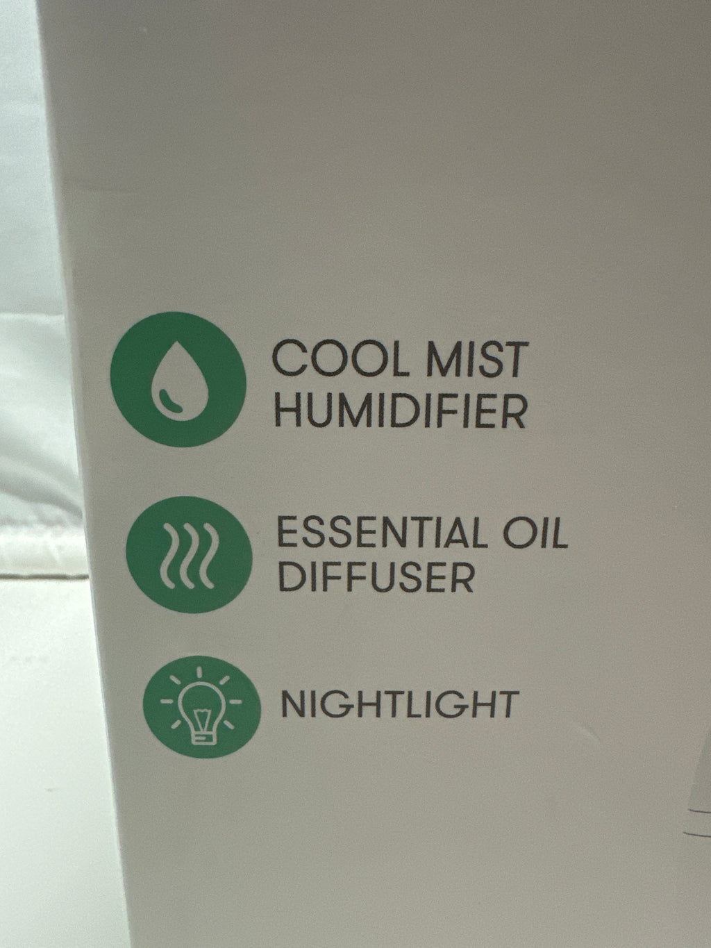 Frida Baby 3-in-1 Humidifier Diffuser Nightlight Cool Mist White
