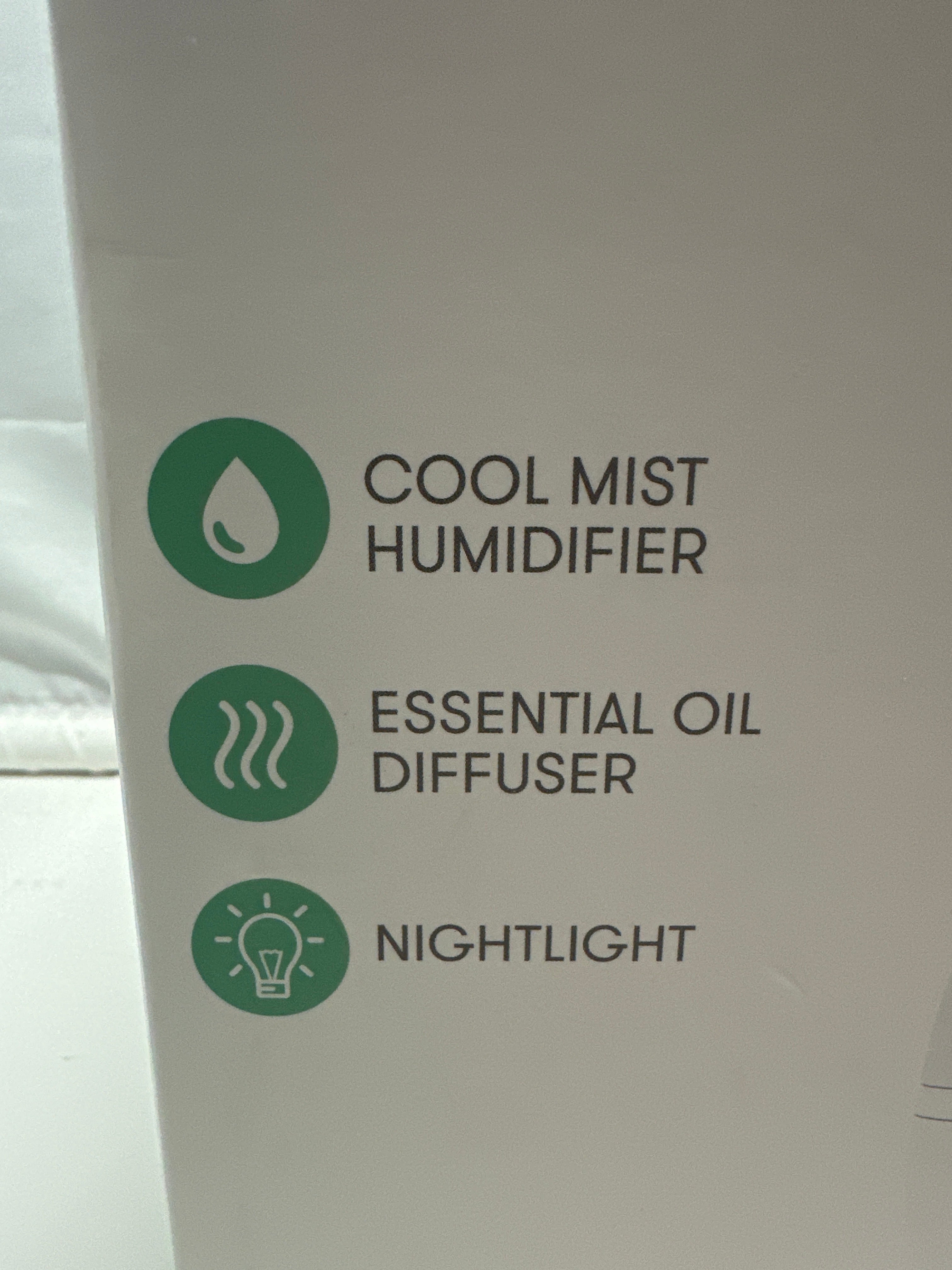 Frida Baby 3-in-1 Humidifier Diffuser Nightlight Cool Mist White