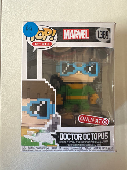 Funko POP! Marvel: 8-Bit- Doctor Octopus Bobblehead (Target Exclusive)