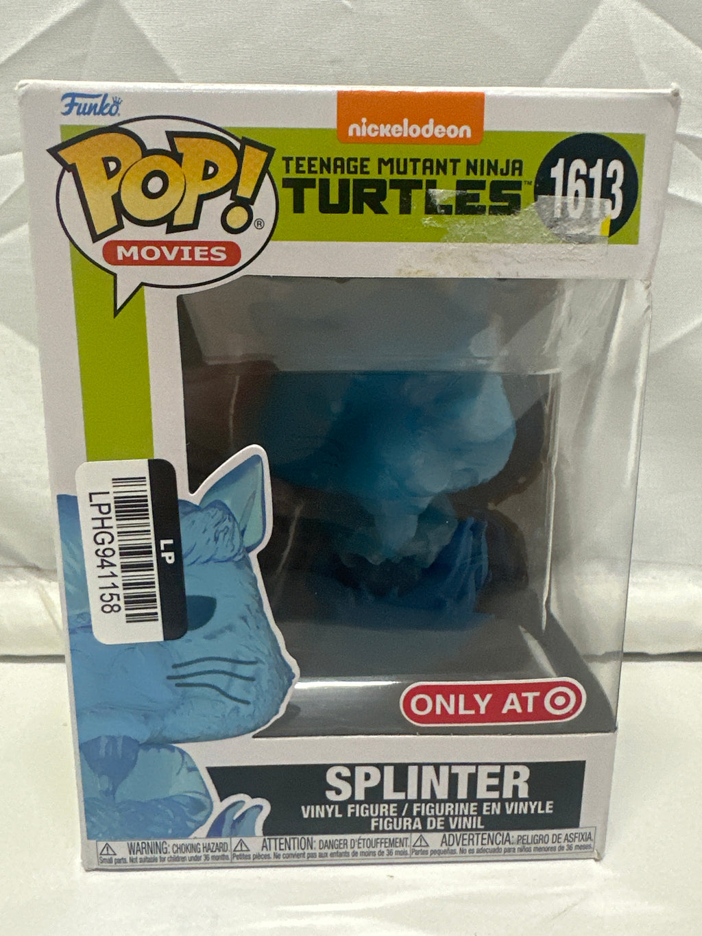 Funko Pop TMNT Splinter Blue Target Exclusive #1613 Vinyl Figure