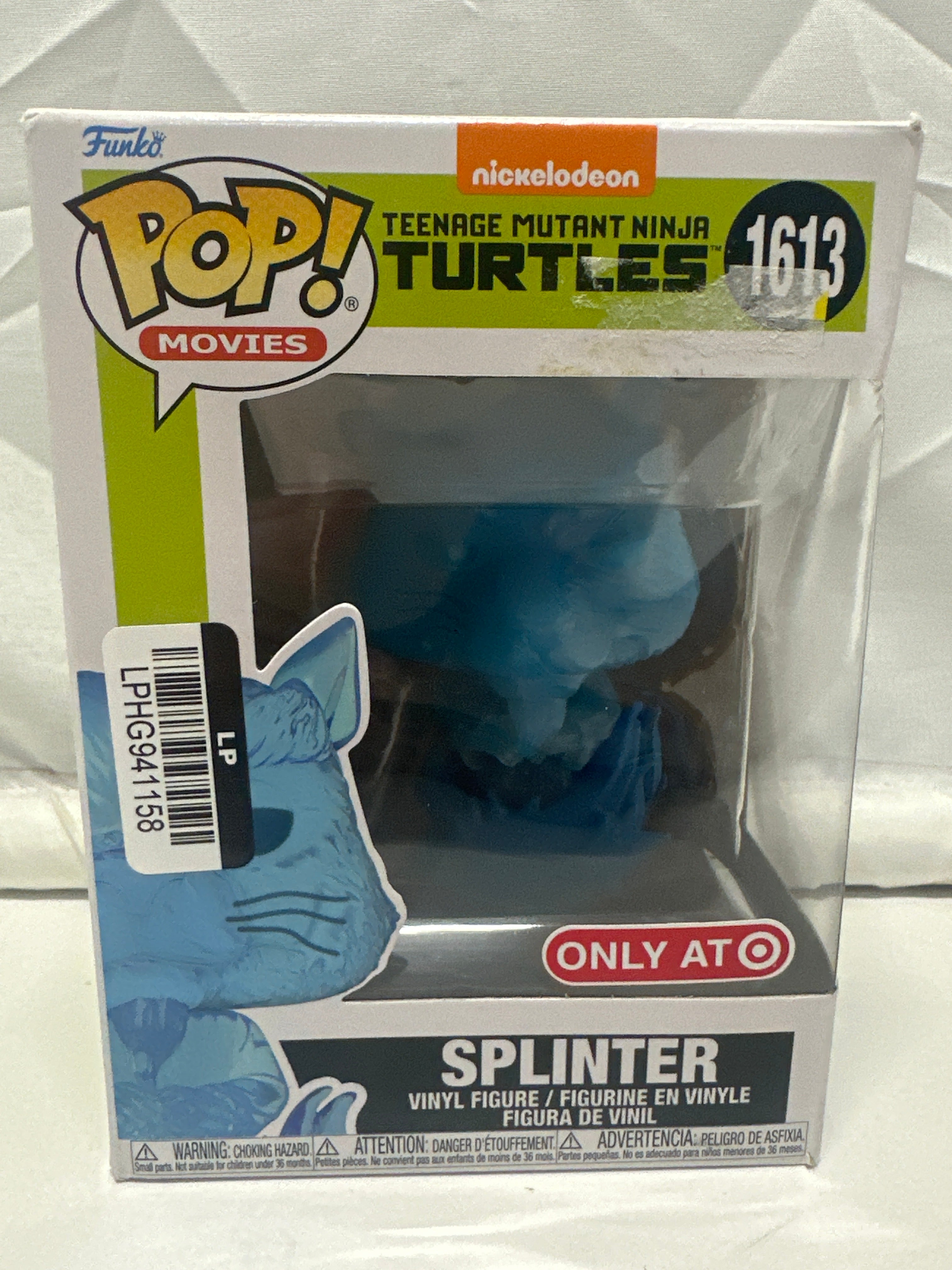 Funko Pop TMNT Splinter Blue Target Exclusive #1613 Vinyl Figure