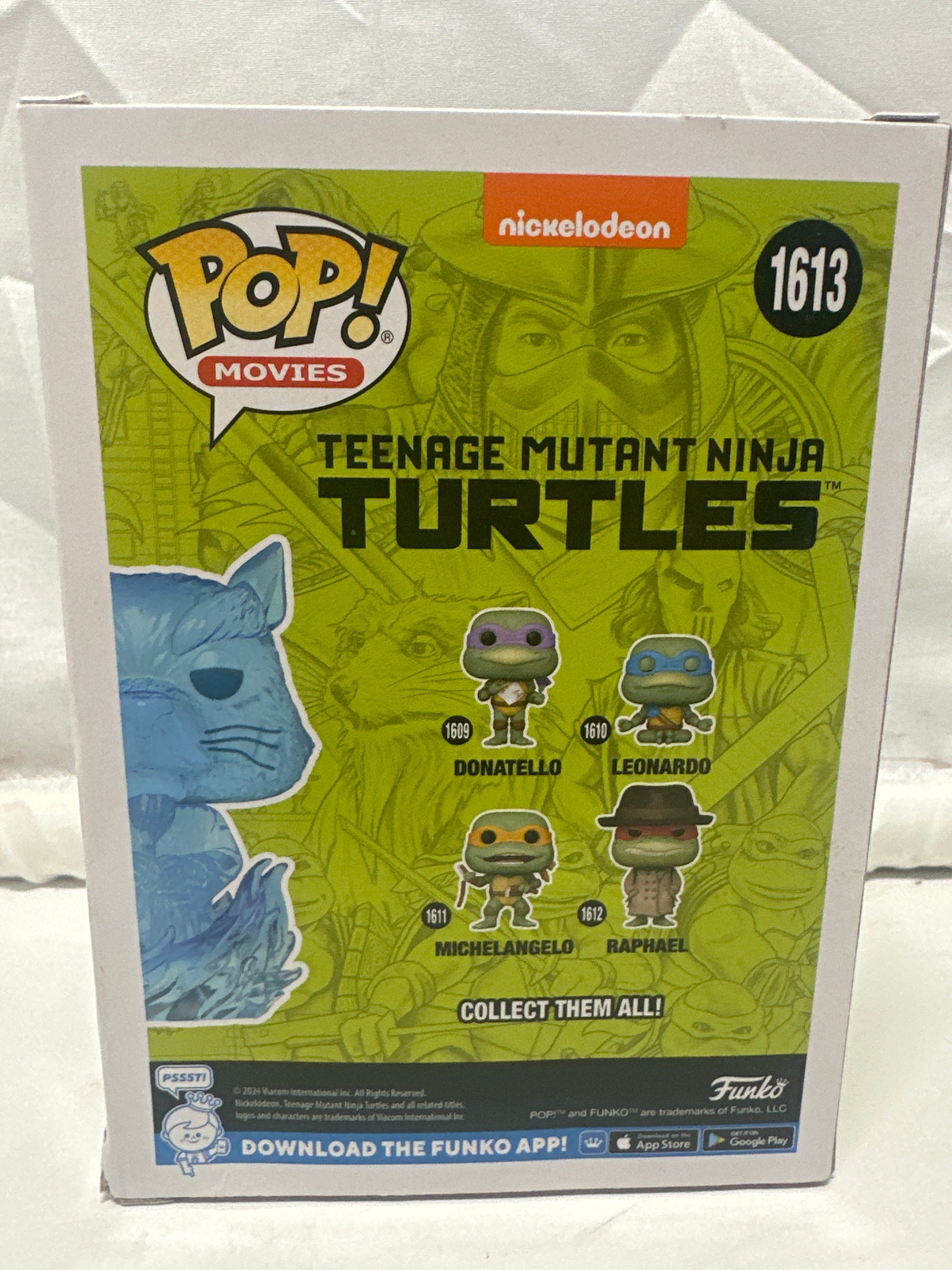 Funko Pop TMNT Splinter Blue Target Exclusive #1613 Vinyl Figure