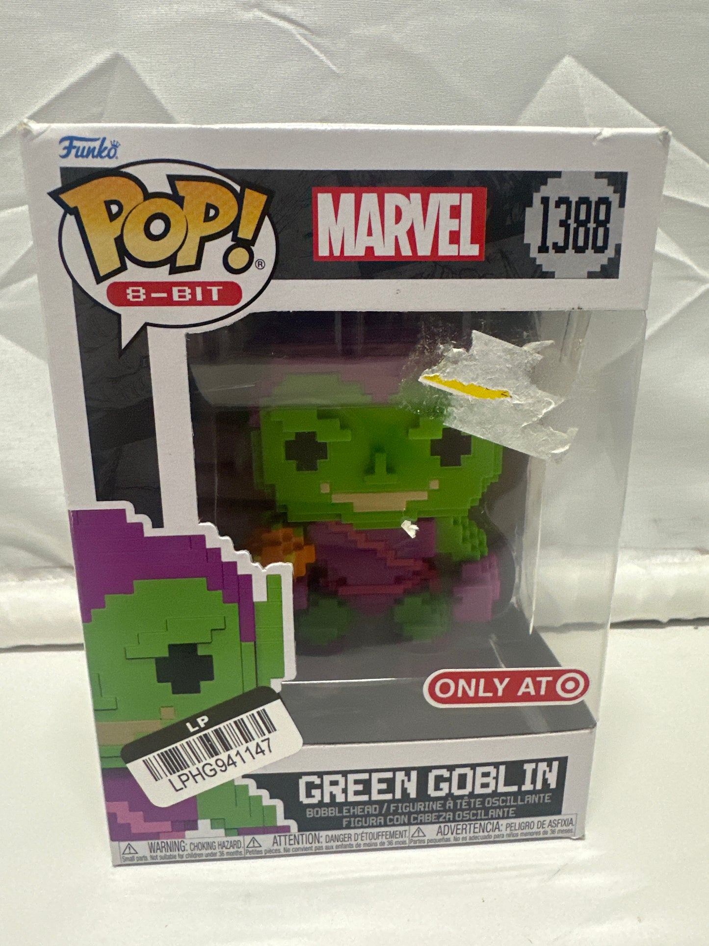 Funko Pop 8-Bit Marvel Green Goblin #1388 Target Exclusive Figure