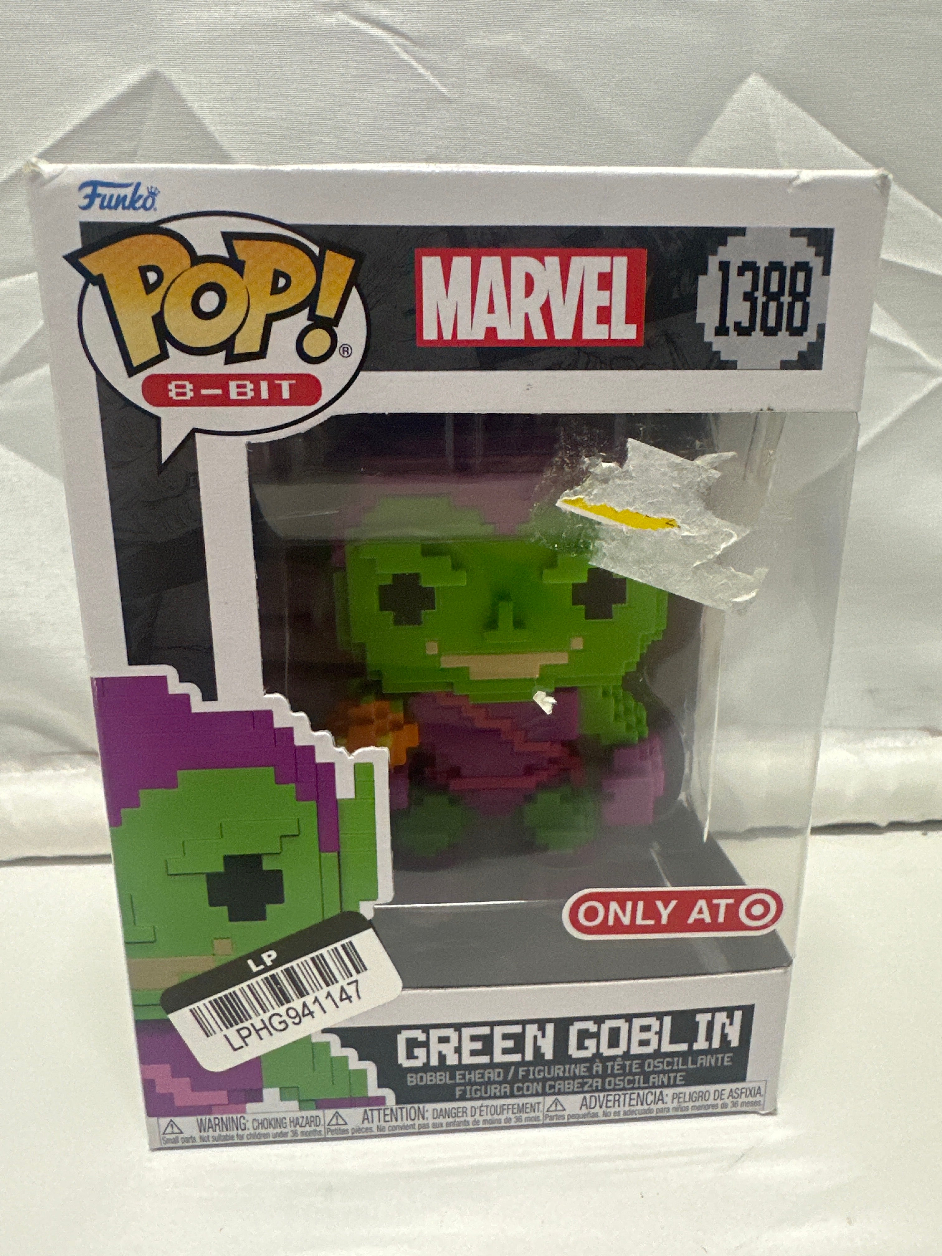 Funko Pop 8-Bit Marvel Green Goblin #1388 Target Exclusive Figure