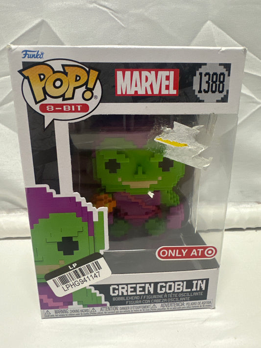 Funko Pop 8-Bit Marvel Green Goblin #1388 Target Exclusive Figure