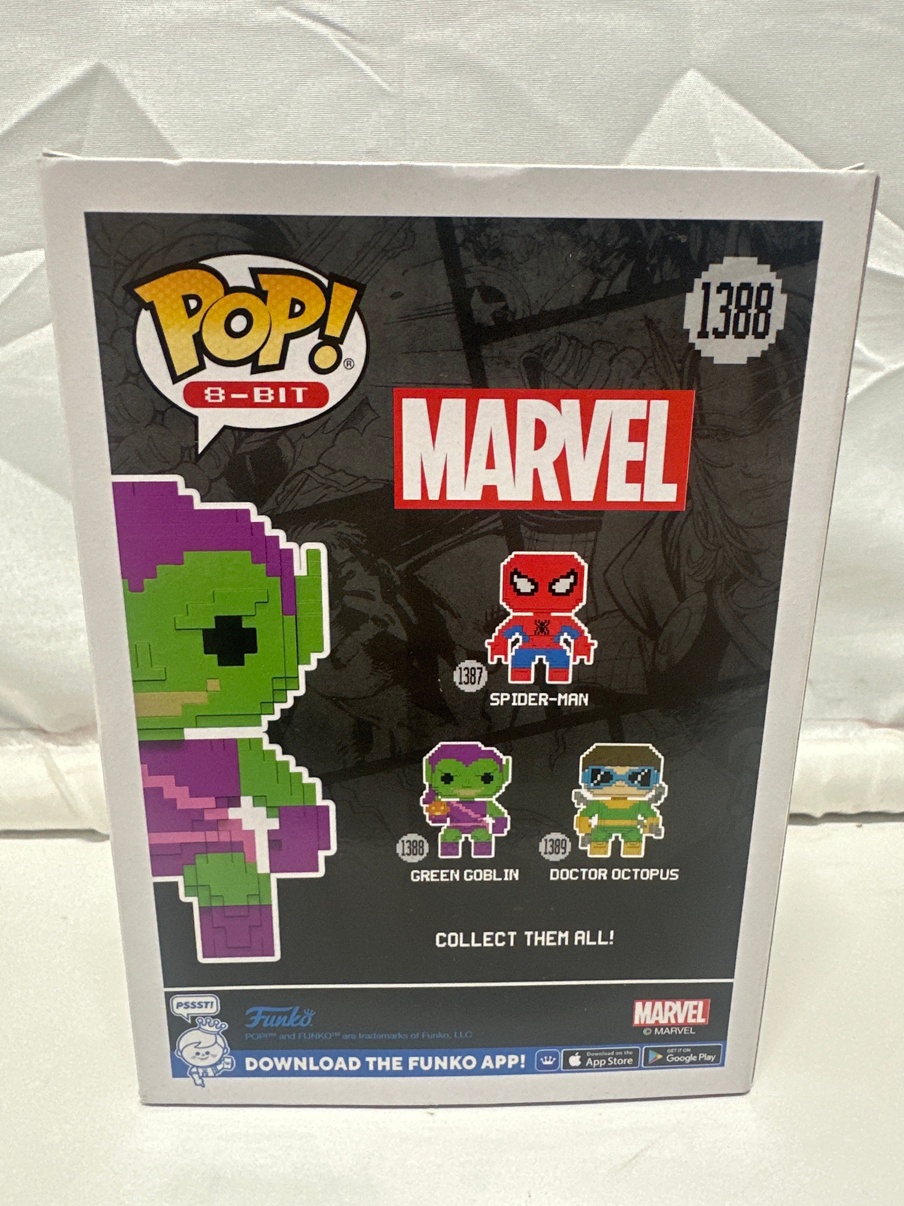 Funko Pop 8-Bit Marvel Green Goblin #1388 Target Exclusive Figure