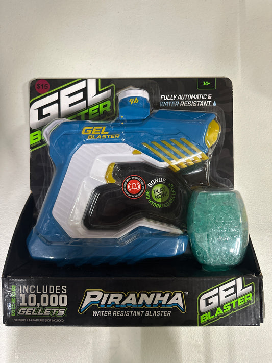Gel Blaster Piranha, 150 FPS, Full Automatic, Water-Resistant Water Bead Blaster