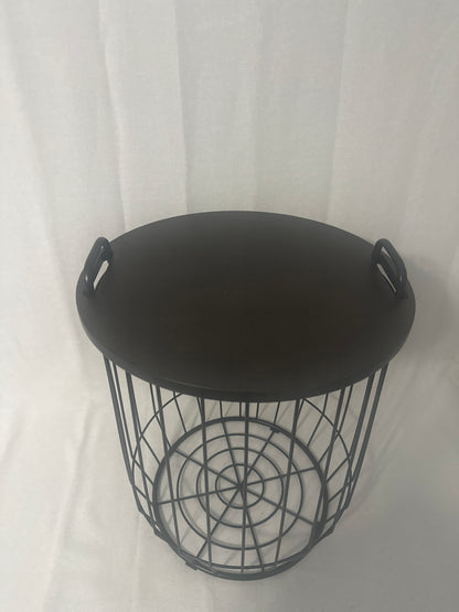 Madison Park Hayden Basket Side Table