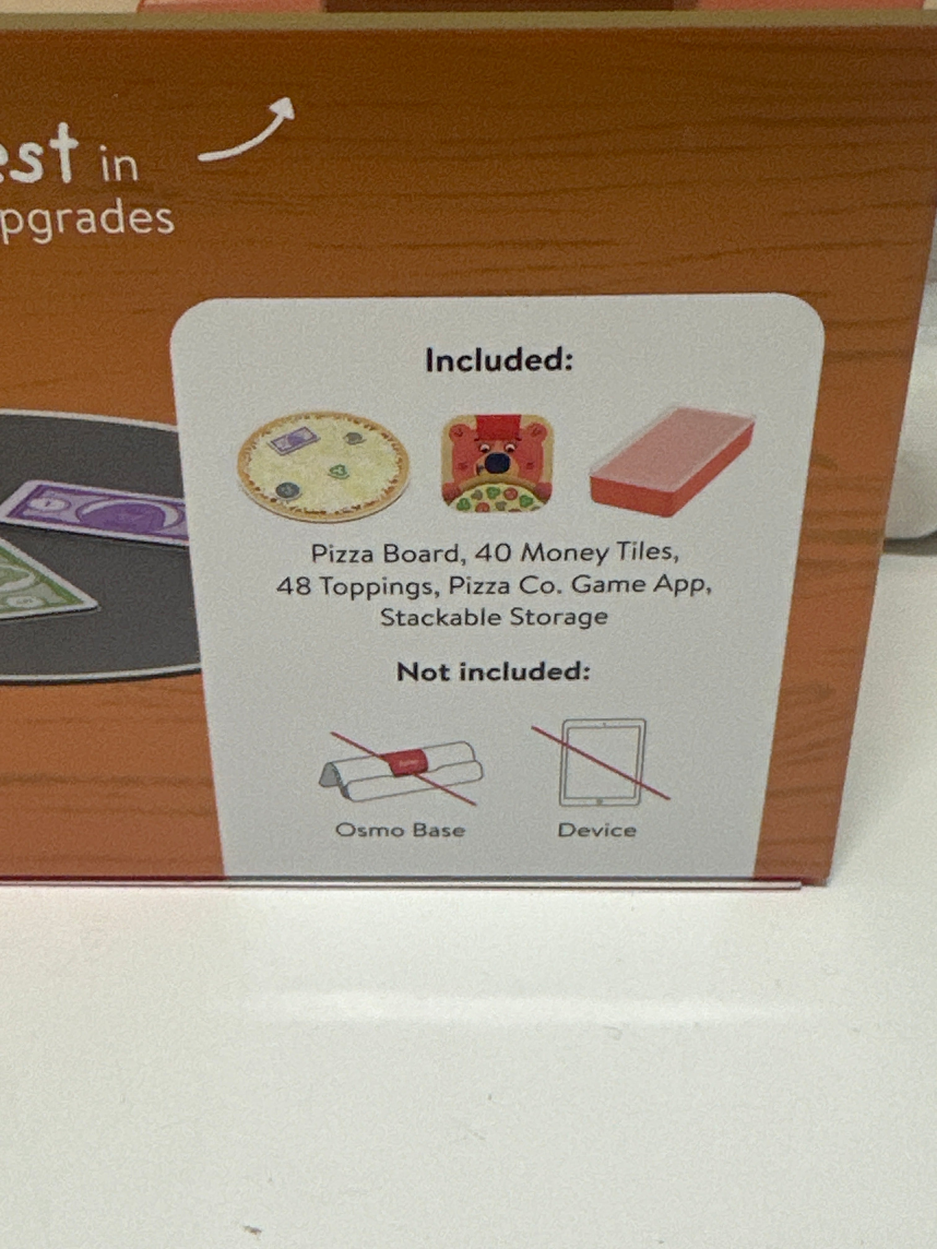 Osmo Pizza Co Educational Learning Game Ages 5-12 iPad Tablet Game
