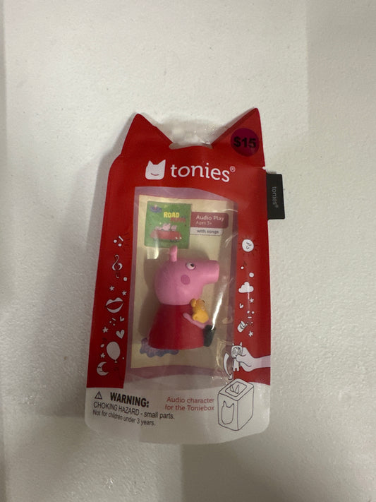 tonies Peppa Pig: On the Road with Peppa Audio Toy Figurine, Age Group 3+