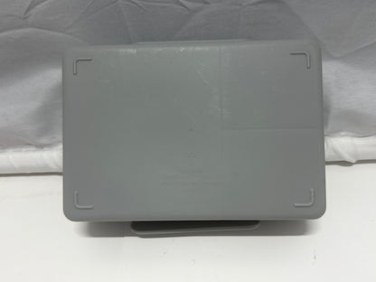 Dealworthy Bento Box 3 Compartment Lunch Box Gray Microwave Dishwasher Safe