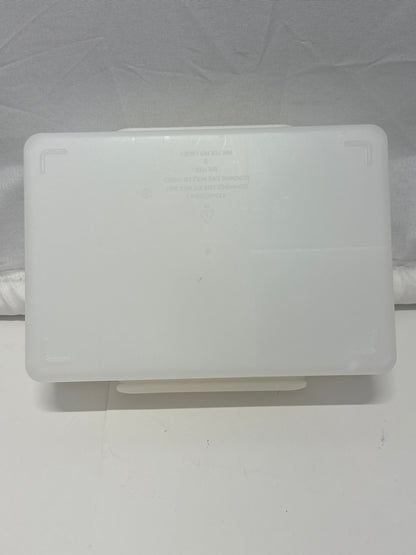 Dealworthy Bento Box 3 Compartment Lunch Box Clear Microwave Dishwasher Safe