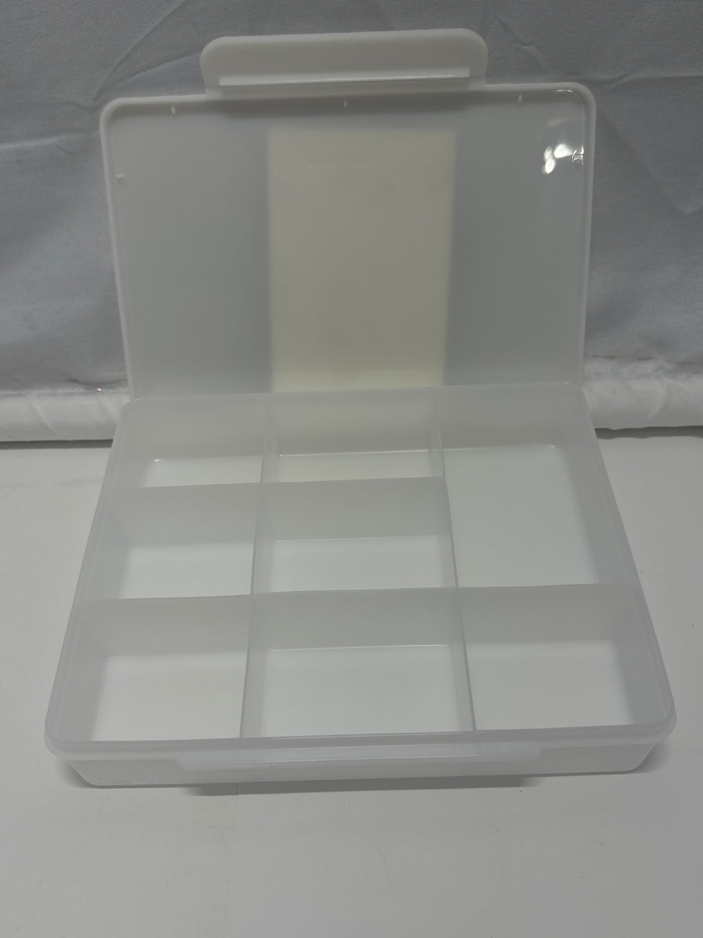 Dealworthy Snack Box 8 Compartment Clear Bento Food Storage Container