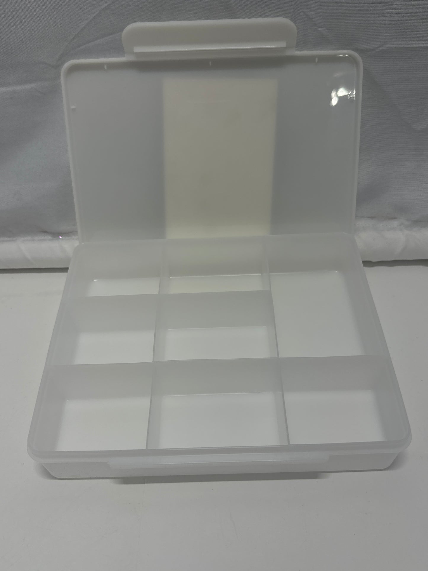 Dealworthy Snack Box 8 Compartment Clear Bento Food Storage Container