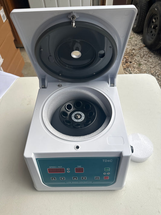 TD4C Lab Desktop Centrifuge 8*15ml PRP Blood Low-Speed Centrifuge Electric Centrifuge Machine Lab Laboratory Medical Practice Centrifuge 8*15ml